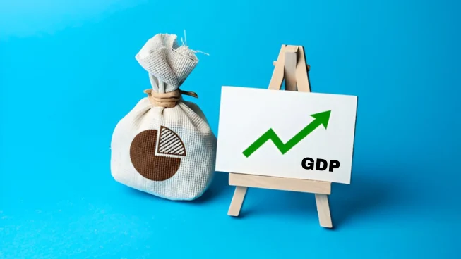 India GDP growth 2025 hindi