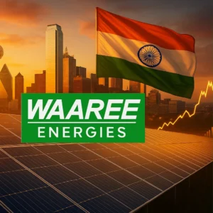 Waaree Energies stock price growth 2025 solar energy investment
