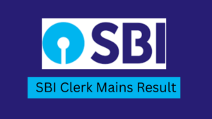 SBI Clerk Mains Result check