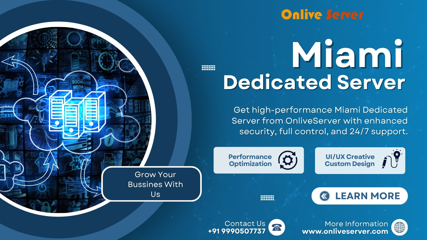 OnliveServer Miami Dedicated Server The Ideal Choice for High-Traffic Websites and Apps
