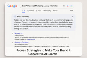 Proven Strategies to Make Your Brand Appear in Generative AI Search Proven Strategies to Make Your Brand Appear in Generative AI Search