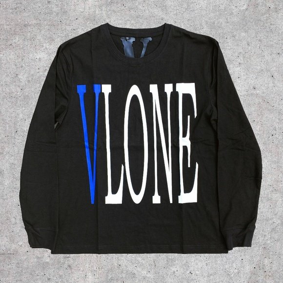 Vlone Staple Sweatshirt Blue Black