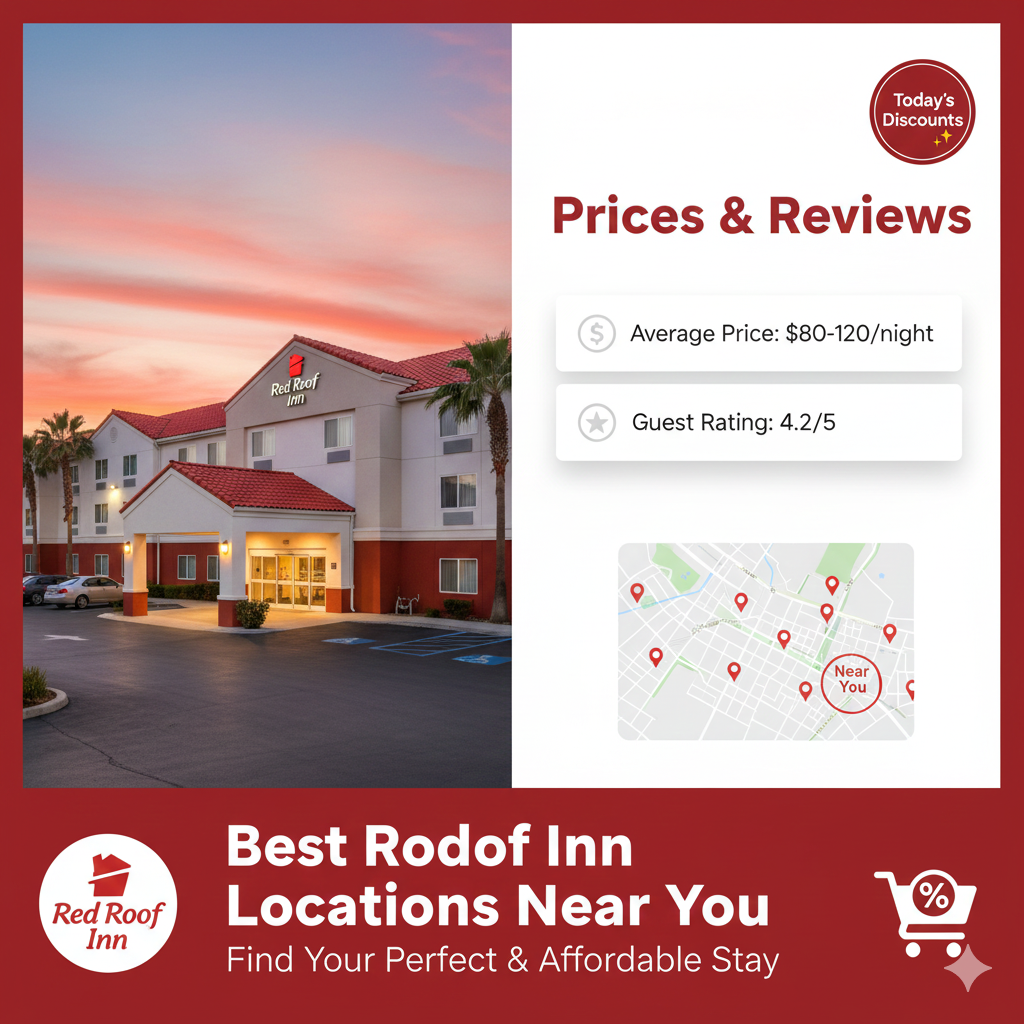 Best Red Roof Inn Locations Near You – Prices, Reviews & Today’s Discounts