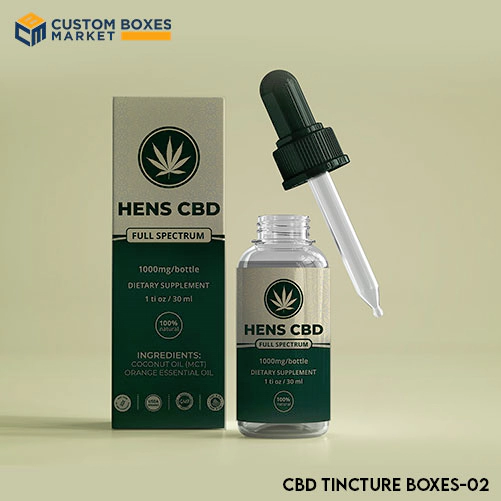 Custom CBD Tincture Boxes