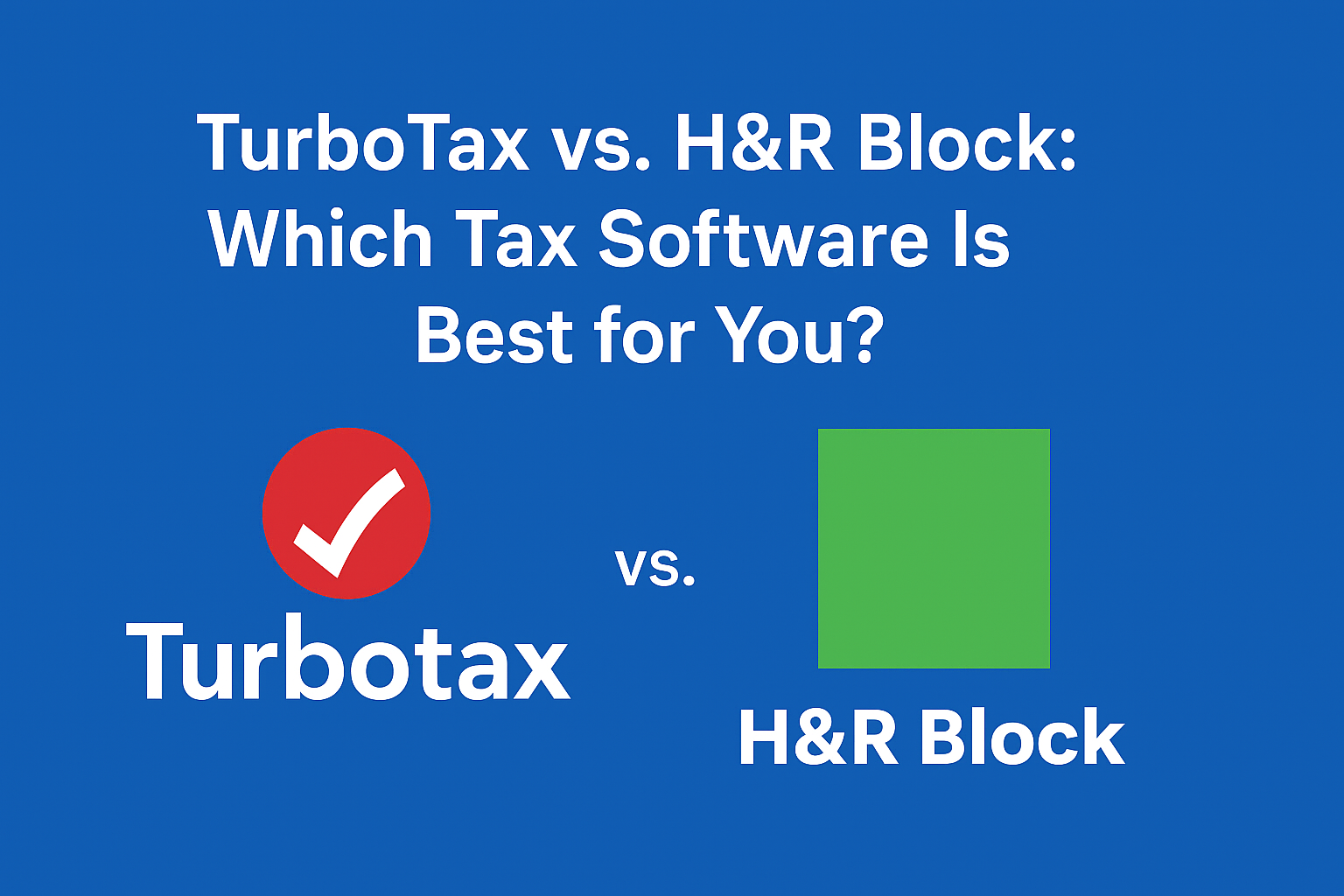 Turbotax Vs Hrblock