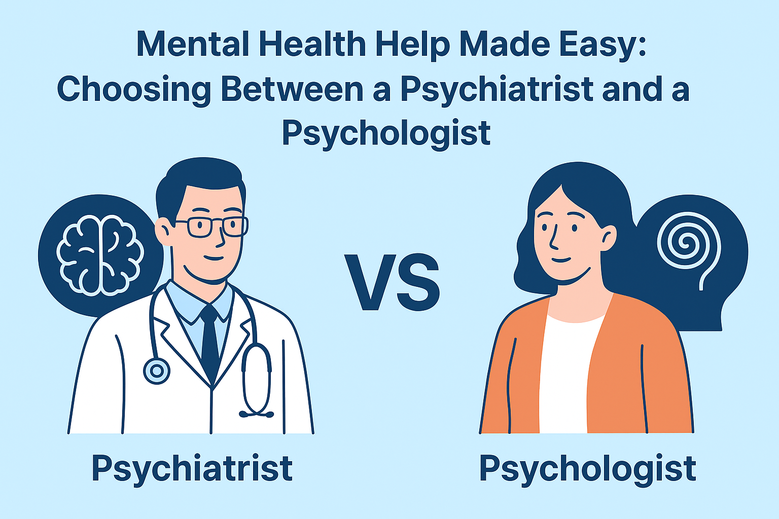 Psychiatrist vs Psychologist