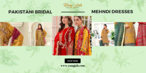 Pakistani Mehndi Dresses