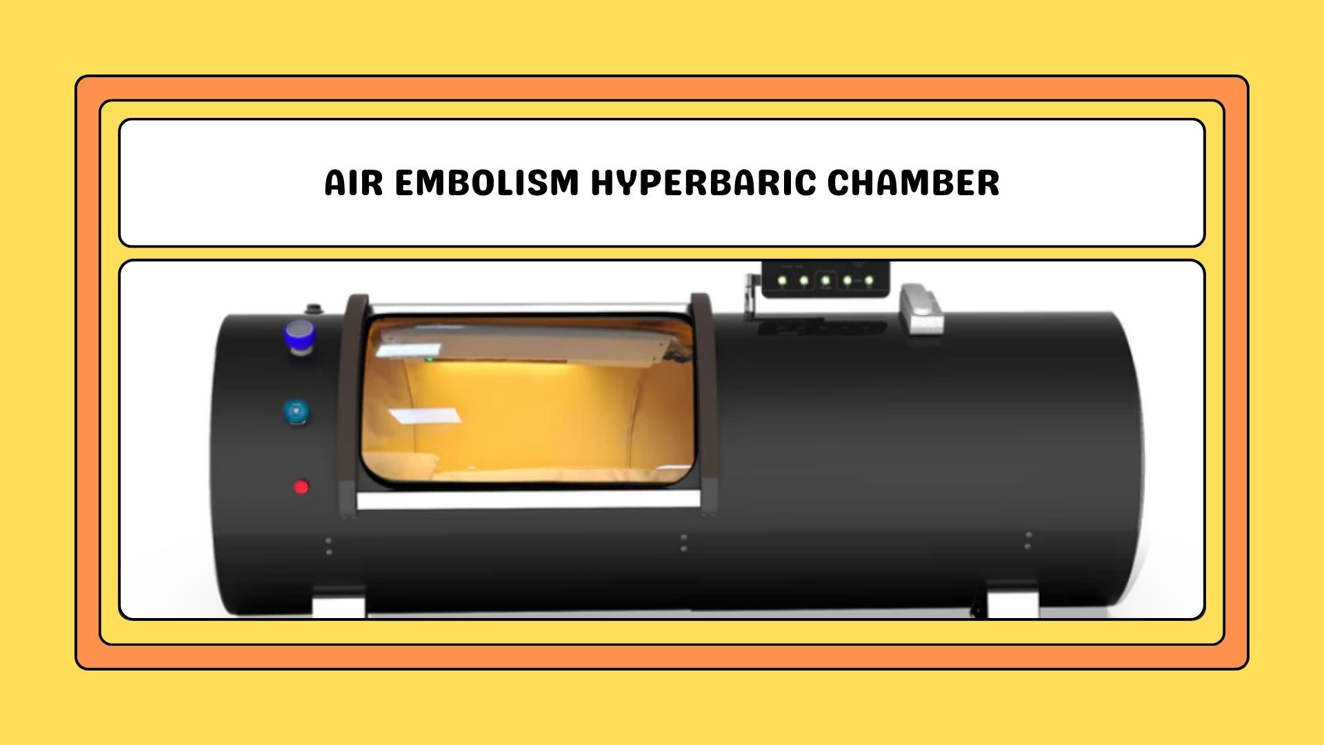 air embolism hyperbaric chamber